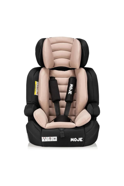 MOJE Climb 9-36 Oto Koltuğu/siyah/krem ürün görseli 1