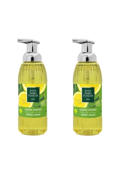 Eyüp Sabri Tuncer Köpük Sabun 500 ml. Çeşme Limonu x 2 Adet ürün görseli 1