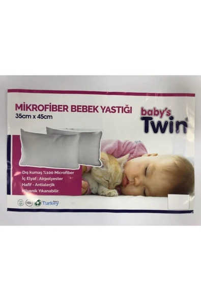 MOJE Mikrofiber Bebek Yastık - Resim 3