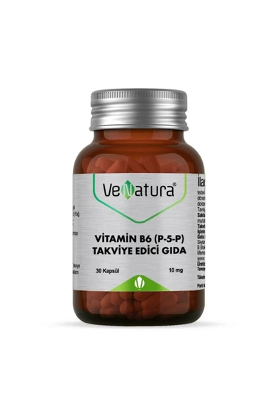 Venatura Vitamin B6 P5P 10mg 30 Kapsül ürün görseli 1