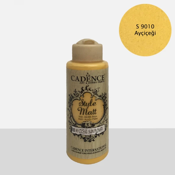 S9010 Ayçiçeği Mat Akrilik Boya ürün görseli 1