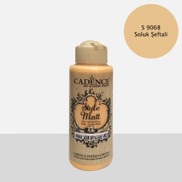 S9068 Soluk Şeftali Mat Akrilik Boya ürün görseli 1