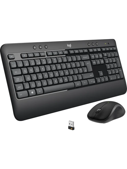 Logitech MK540 ADVANCED Kablosuz Türkçe Klavye Mouse Seti - Siyah ürün görseli 1