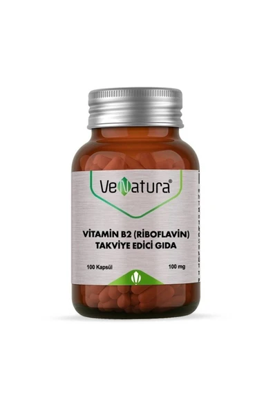 Venatura Vitamin B2 Riboflavin 100mg 100 Kapsül ürün görseli 1