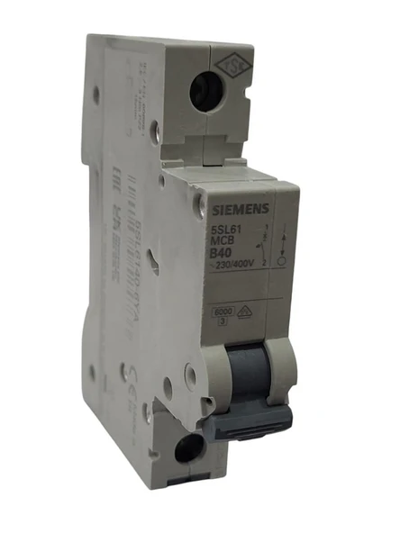 Siemens 1x40A B Tipi 6kA Otomatik Sigorta ürün görseli 1