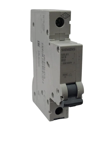 Siemens 1x32A B Tipi 6kA Otomatik Sigorta ürün görseli 1