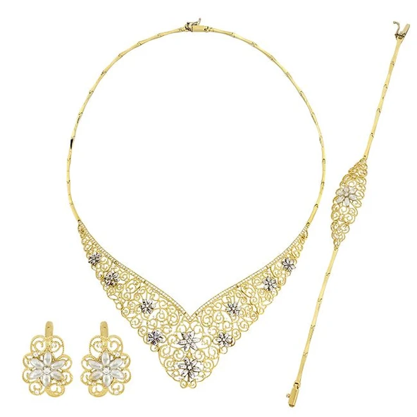 Altın Üçlü Set T021170 ürün görseli 1