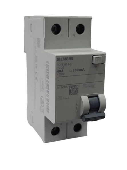 Siemens 2x40A 300mA Kaçak Akım Rölesi ürün görseli 1