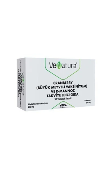 Venatura Cranberry Ve D-Mannoz 30 Kapsül ürün görseli 1