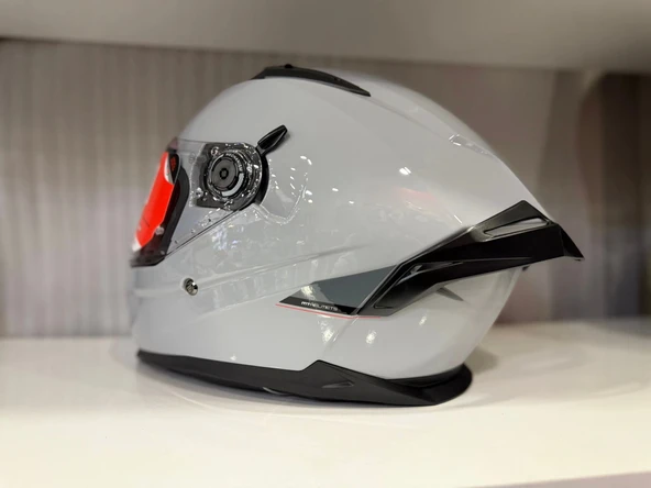 KASK MT BRAKER SV SOLİD A12 PARLAK NARDO GRİ - Resim 5