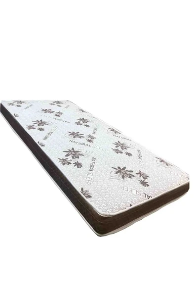 Gri Sünger Yatak Ped Bambu Kumaş 10cm ürün görseli 1