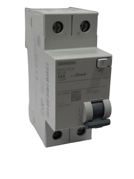 Siemens 2x25A 30mA Kaçak Akım Rölesi ürün görseli 1