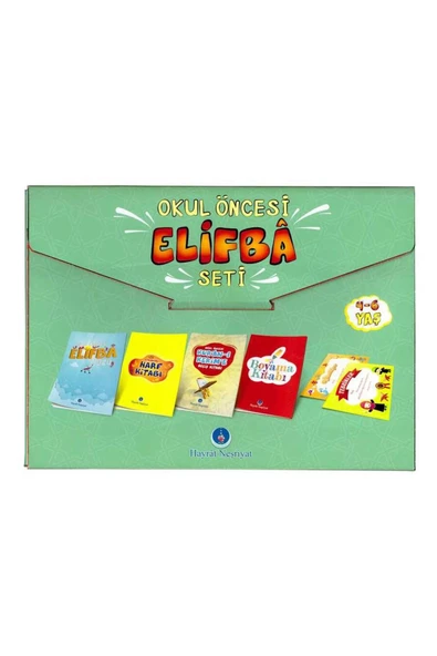 Hayrat Yayınları Okul Öncesi Yeni Elifba Seti ürün görseli 1