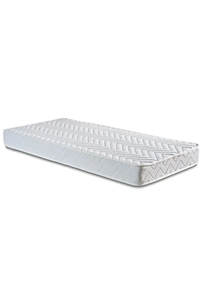 Leyla Full Ortopedik Sünger Yatak Beyaz 15cm ürün görseli 1