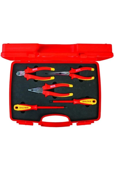 İzeltaş Elektrikçi Izoleli Set 5 Parça 1000 V 8795006005 ürün görseli 1