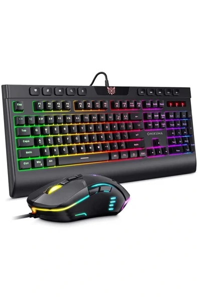 Onikuma G21 Rgb Oyuncu Klavye Mouse Seti ürün görseli 1