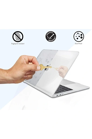 MacBook Air 13" Kılıf Kapak A2337(M1)/ A2179/ A1932, İnce Sert Kabuk Koruma Kılıfı ürün görseli 1