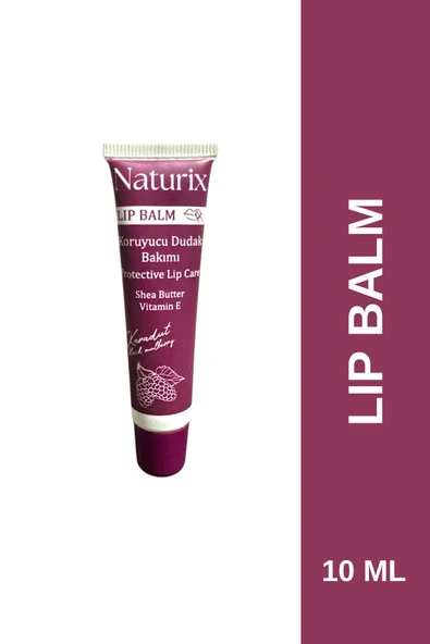 Lip Balm Koruyucu Dudak Bakımı 10 Ml - Yoğun Nemlendirici ve Besleyici Dudak Balmı ürün görseli 1