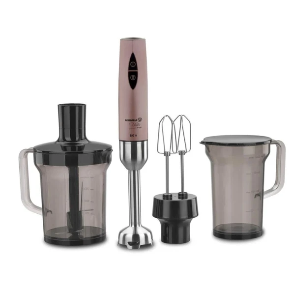Korkmaz Vertex Mega Rosagold Blender Set A445-05 ürün görseli 1