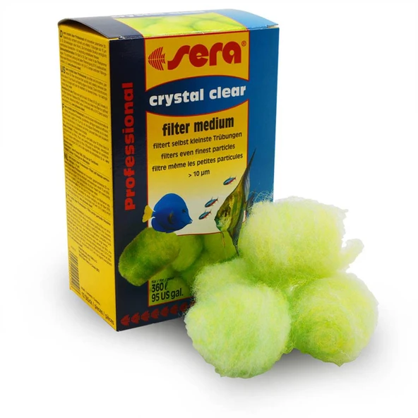 Sera Crystal Clear 10 Adet (Açık ) Ürün. Orjinal Kutusundan alınıp açık şekilde gönderilir. ürün görseli 1