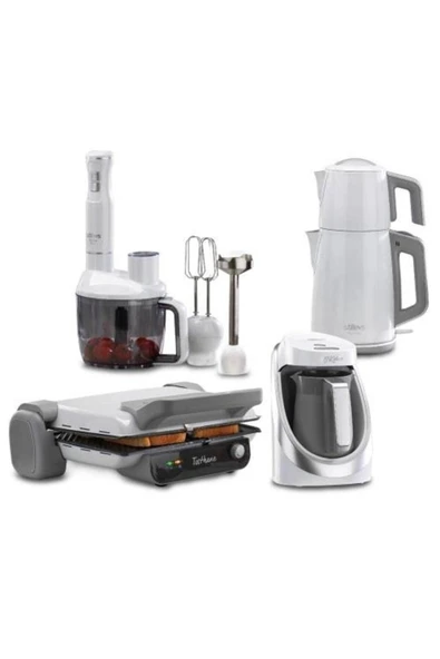 Stilevs White Quartz Serisi 4'lü Paket Beyaz ürün görseli 1