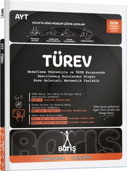 Barış Çelenk Türev Matematik Fasikülleri ürün görseli 1