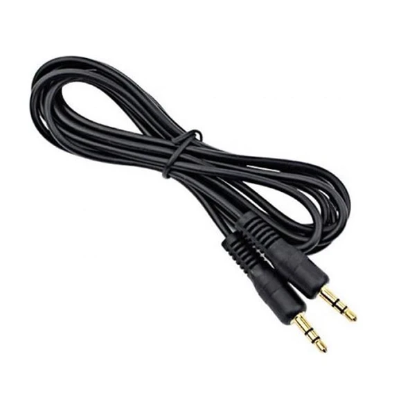 Ayt Fully G-502B 3.5 Mm Stereo Erkek Erkek 1.5 Metre Aux Kablo Teyp Ses Kablosu ürün görseli 1