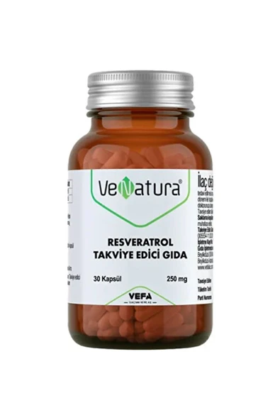 Venatura Resveratrol 250mg 30 Kapsül ürün görseli 1