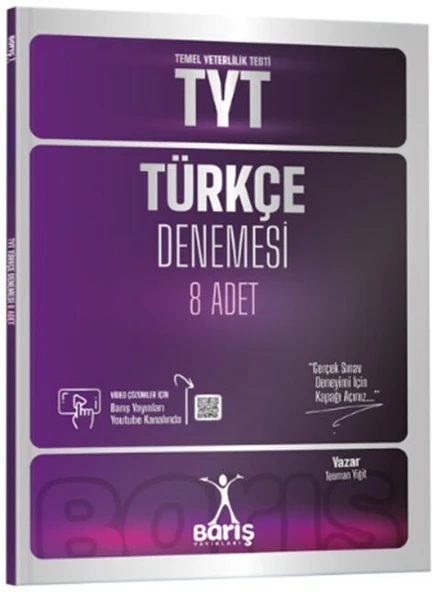 Barış Çelenk TYT Türkçe Denemesi 8 Adet ürün görseli 1
