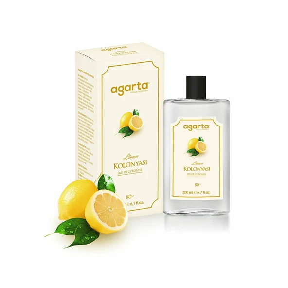 AGARTA KOLONYA LİMON 200 ML ürün görseli 1