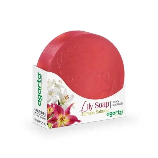 AGARTA DOĞAL ÇİCEK BAHÇESİ SABUNU ZAMBAK 150 GR ürün görseli 1