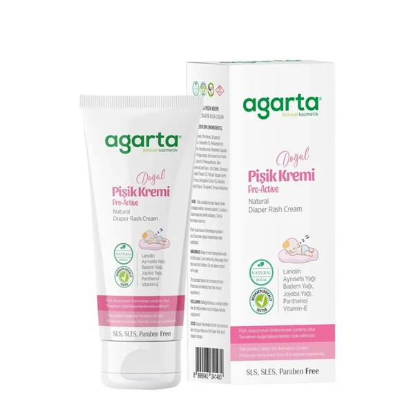 AGARTA DOĞAL PİŞİK KREMİ 100 ML ürün görseli 1