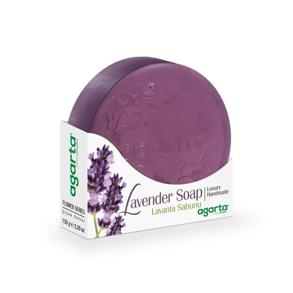 AGARTA DOĞAL ÇİÇEK BAHÇESİ SABUNU LAVANTA 150 GR ürün görseli 1