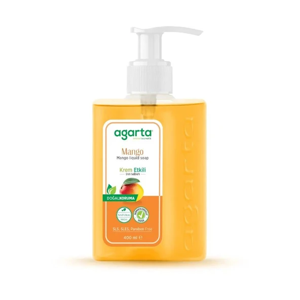 AGARTA DOĞAL MANGO SIVI SABUN 400 ML ürün görseli 1