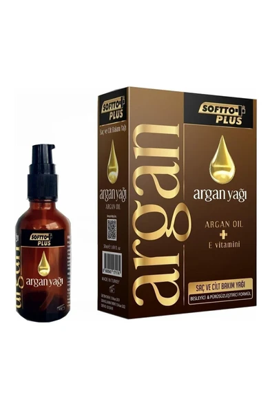 SOFTTO PLUS ARGAN YAĞI 50 ML ürün görseli 1