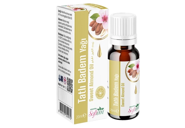 SOFTEM TATLI BADEM YAĞI 20 ML ürün görseli 1
