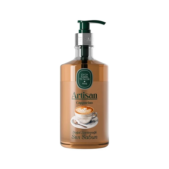 EST ARTISAN ZEYTİNYAĞLI SIVI SABUN CAPPUCCINO 600 ML ürün görseli 1