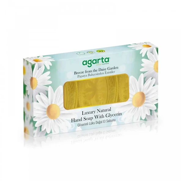 AGARTA DOĞAL EL SABUNU PAPATYA BAHÇESİ 3X100 GR ürün görseli 1