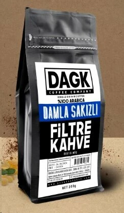 DAGK DAMLA SAKIZLI FİLTRE KAHVE 200 GR ürün görseli 1
