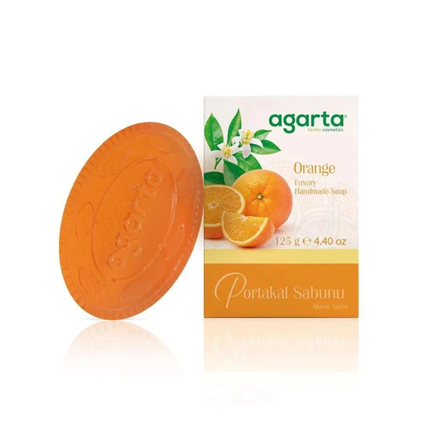 AGARTA DOĞAL MEYVE BAHÇESİ SABUNU PORTAKAL 125 GR ürün görseli 1