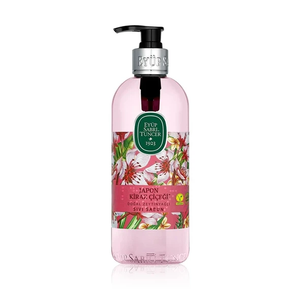 EST DOĞAL ZEYTİNYAĞLI SIVI SABUN JAPON KİRAZ ÇİÇEĞİ 500 ML PET ŞİŞE ürün görseli 1