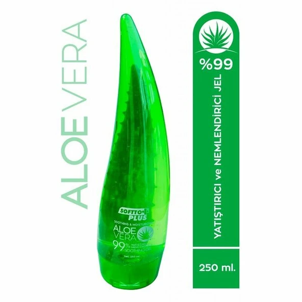 SOFTTO PLUS ALOE VERA JEL 250 ML ürün görseli 1