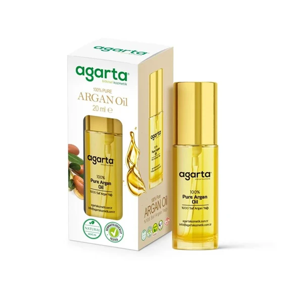 AGARTA DOĞAL SAF ARGAN YAĞI 20 ML ürün görseli 1