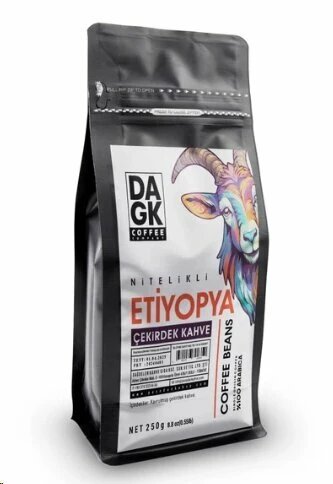 DAGK ETİYOPYA ÇEKİRDEK KAHVE 250GR ürün görseli 1