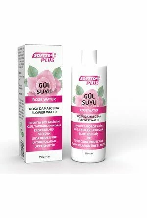 SOFTTO PLUS GÜL SUYU 200 ML ürün görseli 1