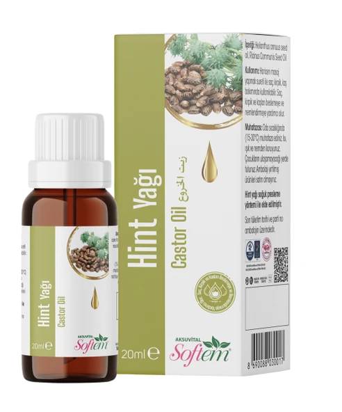 SOFTEM HİNT YAĞI 20 ML ürün görseli 1