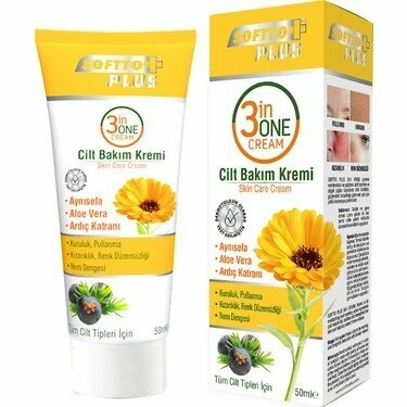 SOFTTO PLUS 3 İN 1 CİLT BAKIM KREMİ 50 ML ürün görseli 1