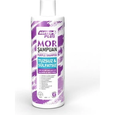 SOFTTO PLUS MOR ŞAMPUAN 400 ML ürün görseli 1