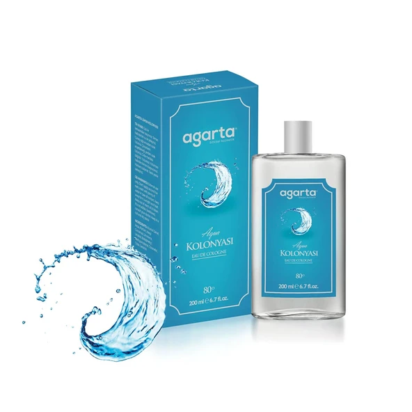 AGARTA KOLONYA AQUA 200 ML ürün görseli 1