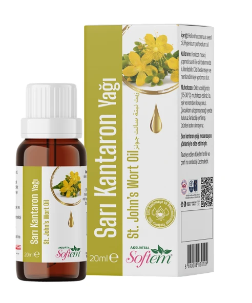 SOFTEM SARI KANTARON YAĞI 20 ML ürün görseli 1